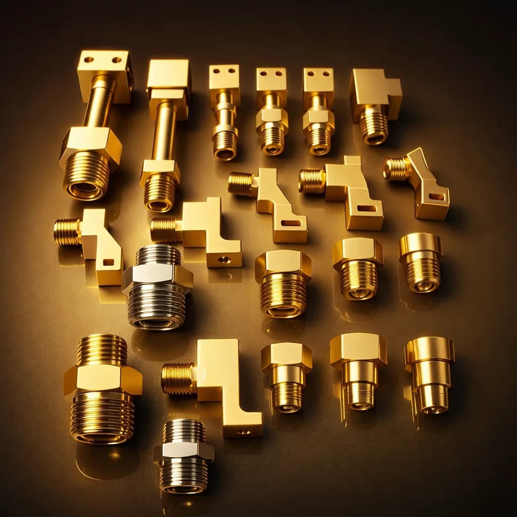 Brass Pressure Gauge Accessories – Adapters, Sockets & Fittings