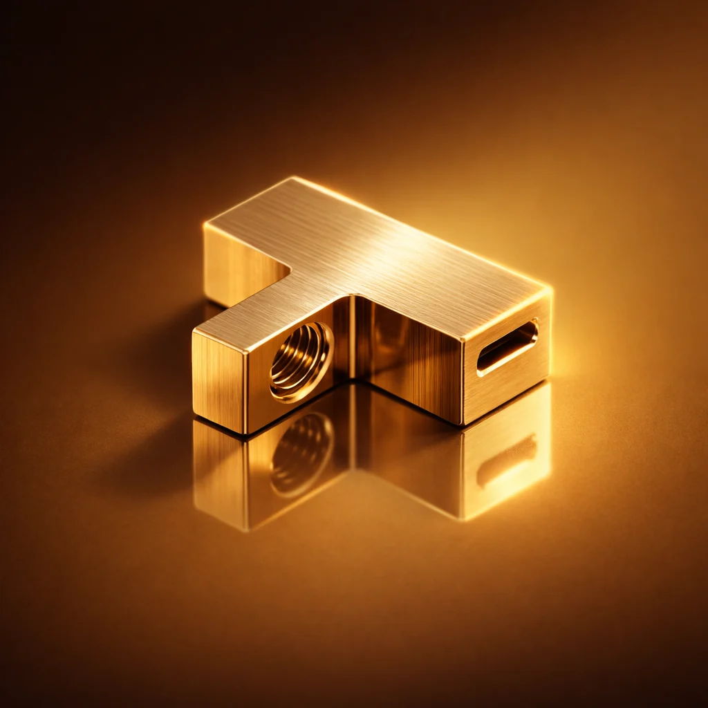 Pressure Gauge Brass Parts – Socket (Block) & End Plate (Tip)