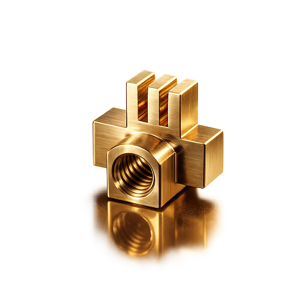 Pressure Gauge Bourdon Tube Tip / End Cap