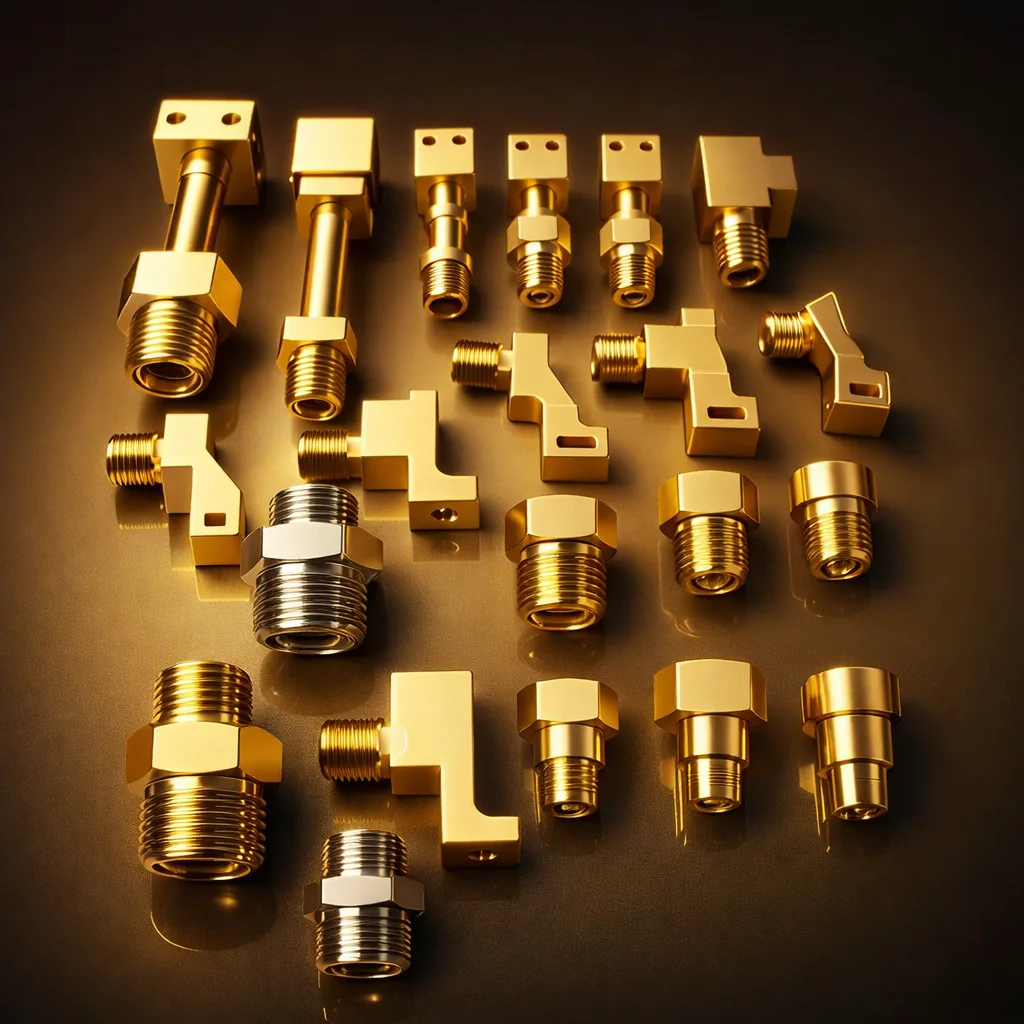 Brass Pressure Gauge Accessories – Adapters, Sockets & Fittings
