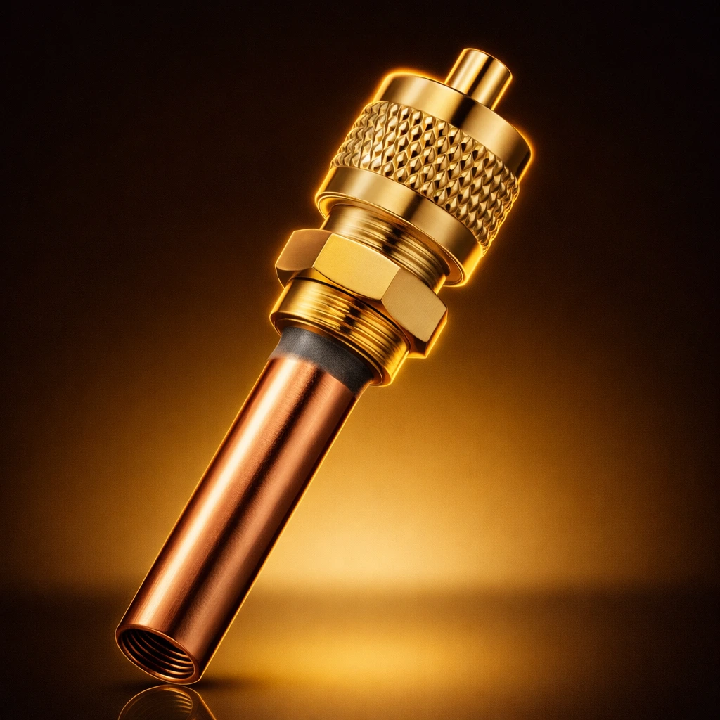 1/4" Gas Charging Valve (Schrader Valve)