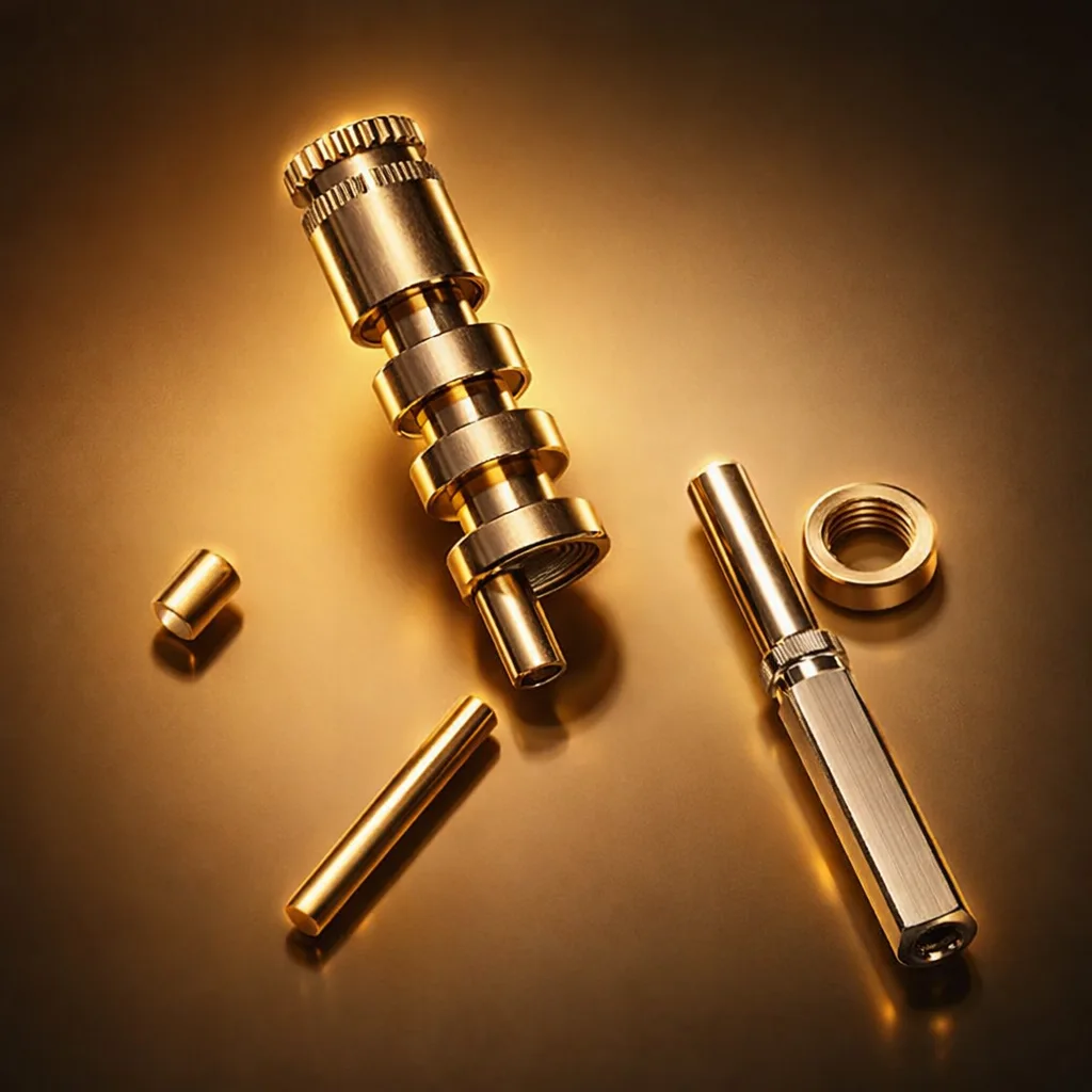 LPG Gas Regulator Brass Parts